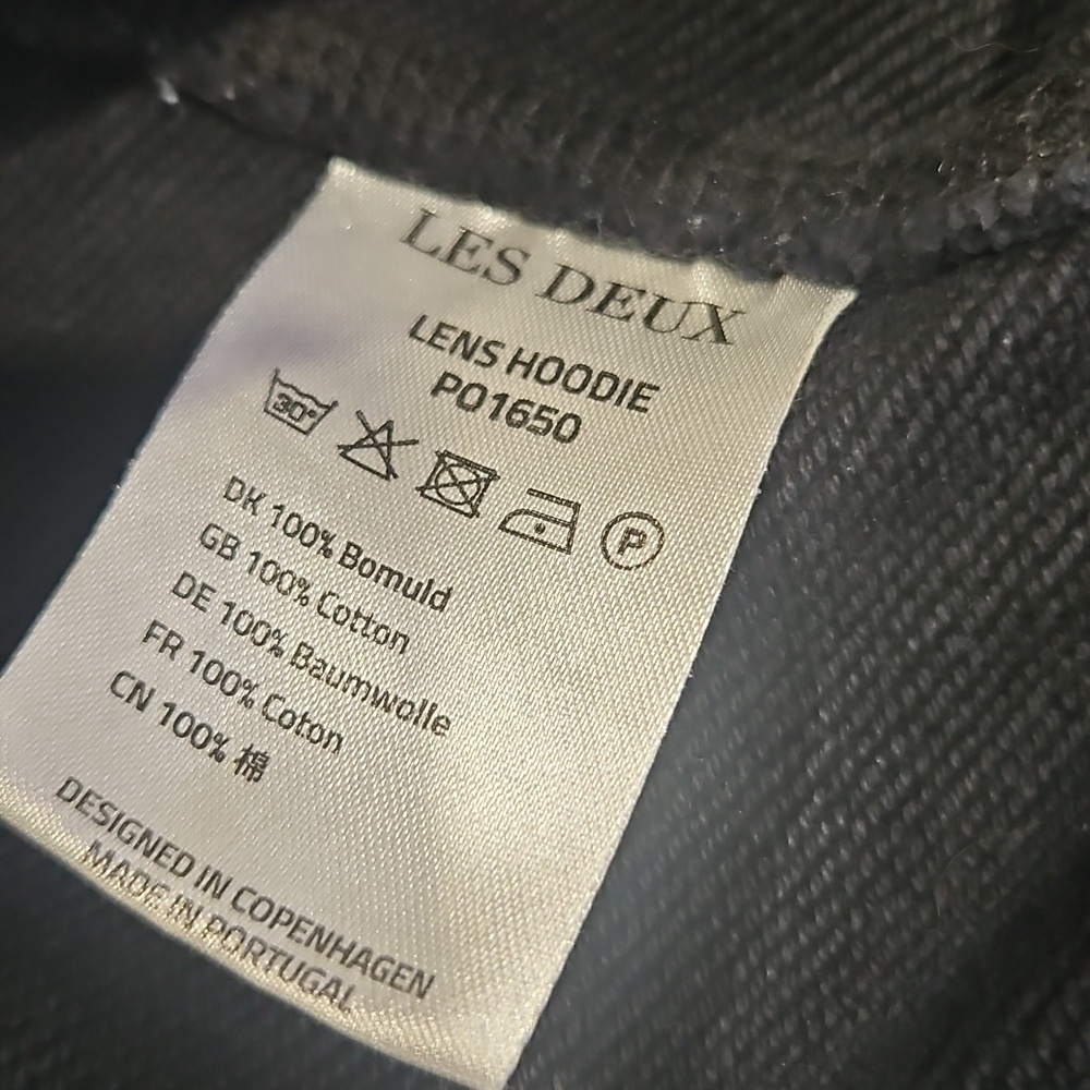 Les Deux Black Hoodie for Men - Picture 5 of 7